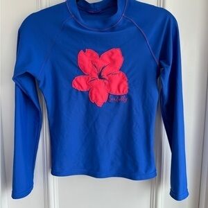 🌸 Stunning Seafolly Long Sleeve Rash Guard - Size Large